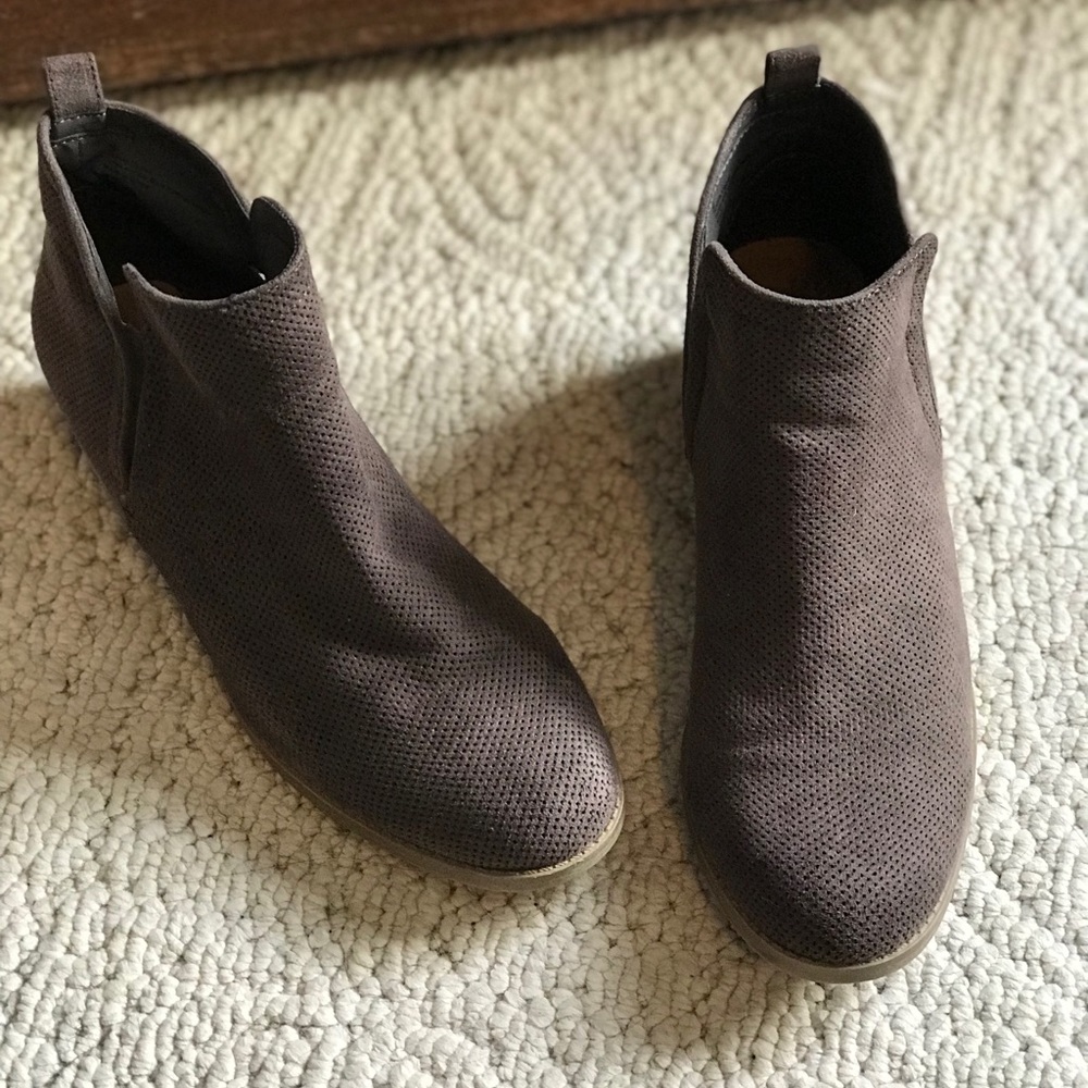 Dark Grey Booties